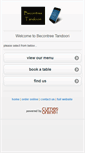 Mobile Screenshot of becontree-tandoori.co.uk